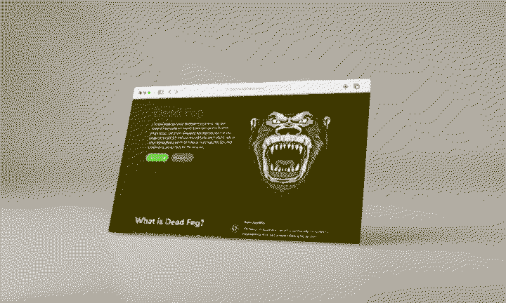 Page d'accueil website avec illustration